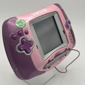 LeapFrog Leapster Learning Game System Pink/Purple – Handheld Console Tested